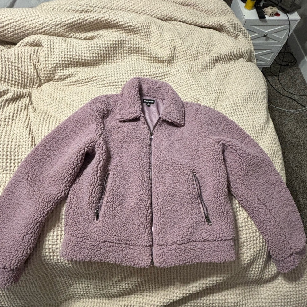Women's Purple Sherpa Jacket